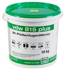 vdw 815 plus Epoxy Paving Joint Mortar 2-components for